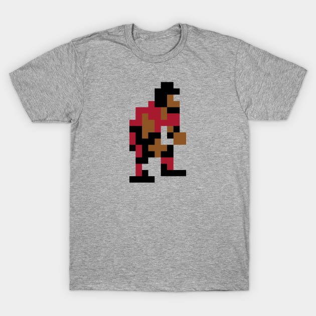 8-Bit Linebacker - Atlanta T-Shirt by The Pixel League